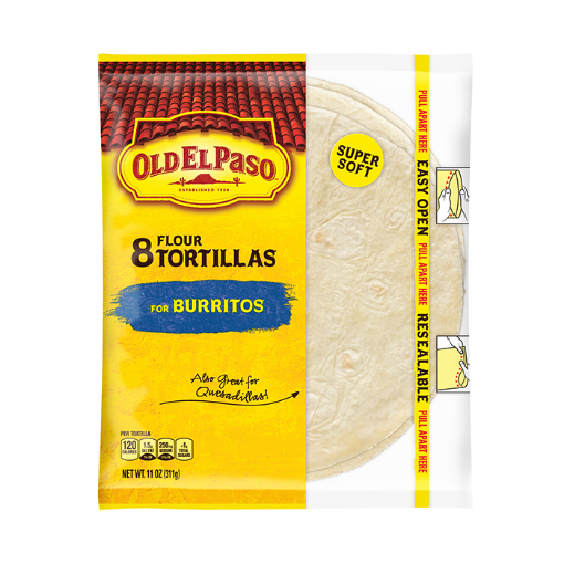 Billede af Flour Burritos Tortillas