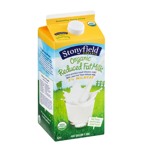 Billede af Organic Reduced Fat Milk